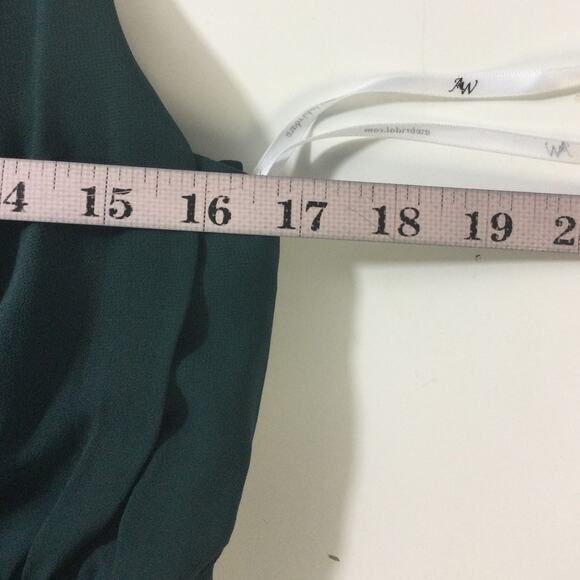 AW BRIDAL SZ 8 M dark emerald Grace bridesmaid formal party maxi dress NEW 0B11 - Picture 6 of 9